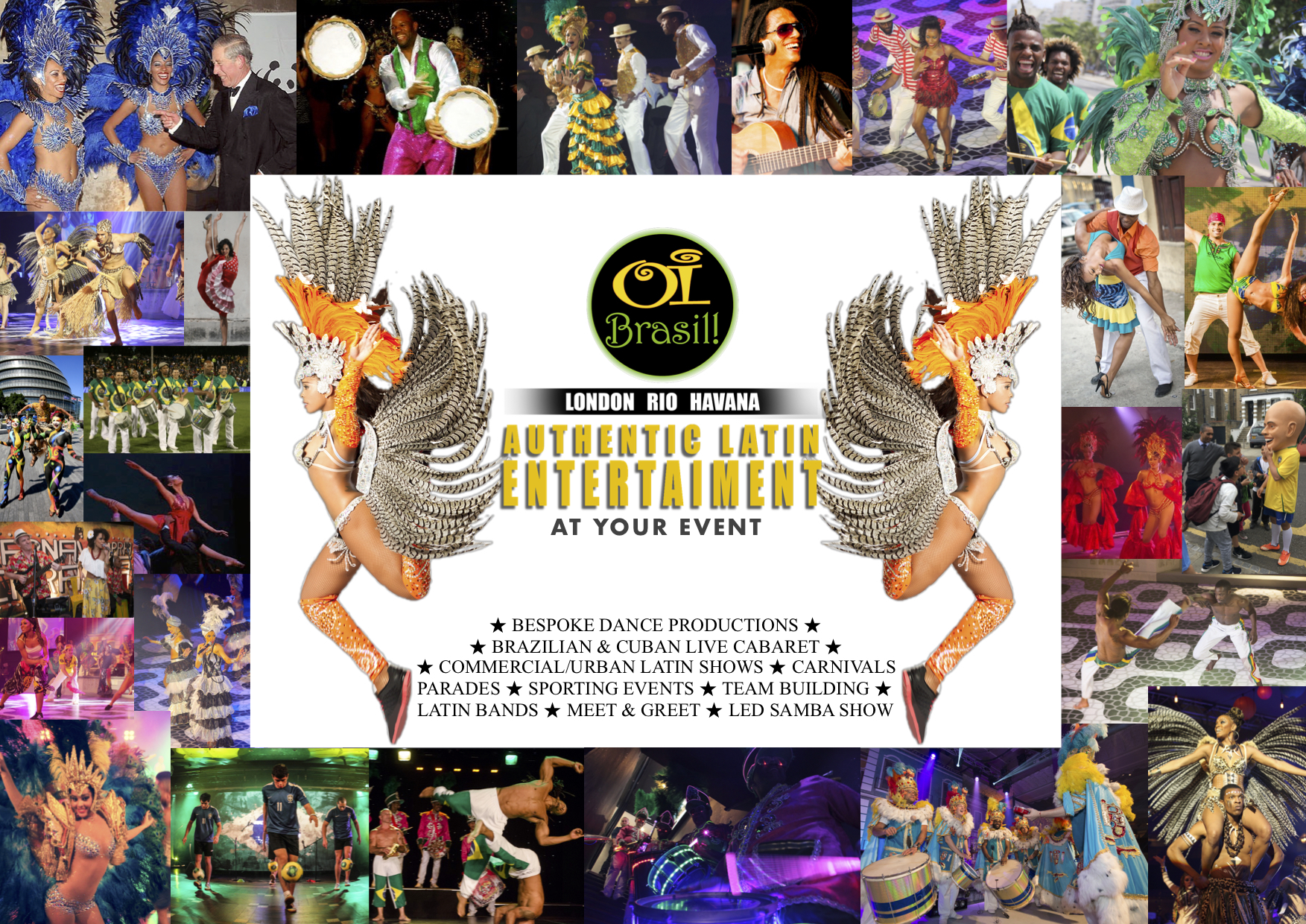 Oi Brasil - Brazilian & Cuban Shows London